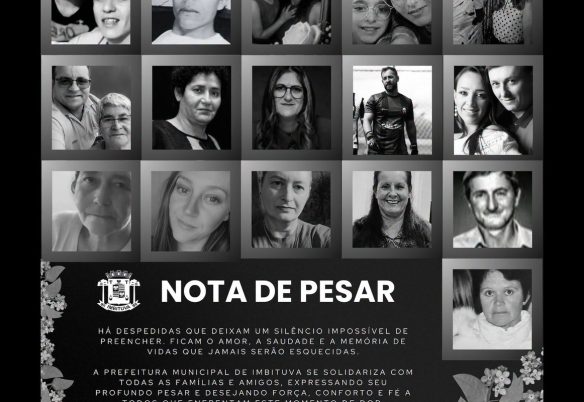 Vítimas do acidente na BR-737 são veladas em Imbituva 