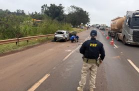 Acidente com três mortes é registrado na BR-376, em Mandaguaçu