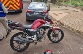Jovem de 21 anos fica ferido após colisão entre Honda CG e Corolla no Floresta Jovem de 21 anos fica ferido após colisão entre Honda CG e Corolla no Floresta