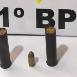 Imagem relativa a Morador entrega três munições encontradas em distrito de Jesuítas