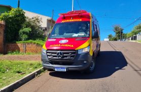 Jovem é socorrido pelo Siate no Santa Cruz
