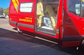 Motoboy fica ferido após acidente com carro utilitário no Parque São Paulo, em Cascavel