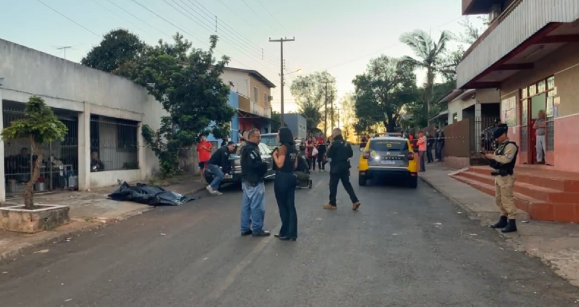Imagem referente a Homem é morto a tiros e câmeras podem ajudar a identificar atirador em Foz do Iguaçu