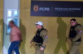 Homem é detido após confusão com vizinhos e depredação de veículo em Cascavel