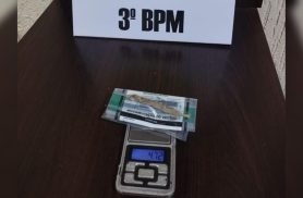 Homem é abordado e encaminhado após PM encontrar cigarro de maconha em Pato Branco