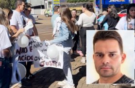 'Não foi acidente', manifestam amigos e parentes contra morte de Marcos de Lima