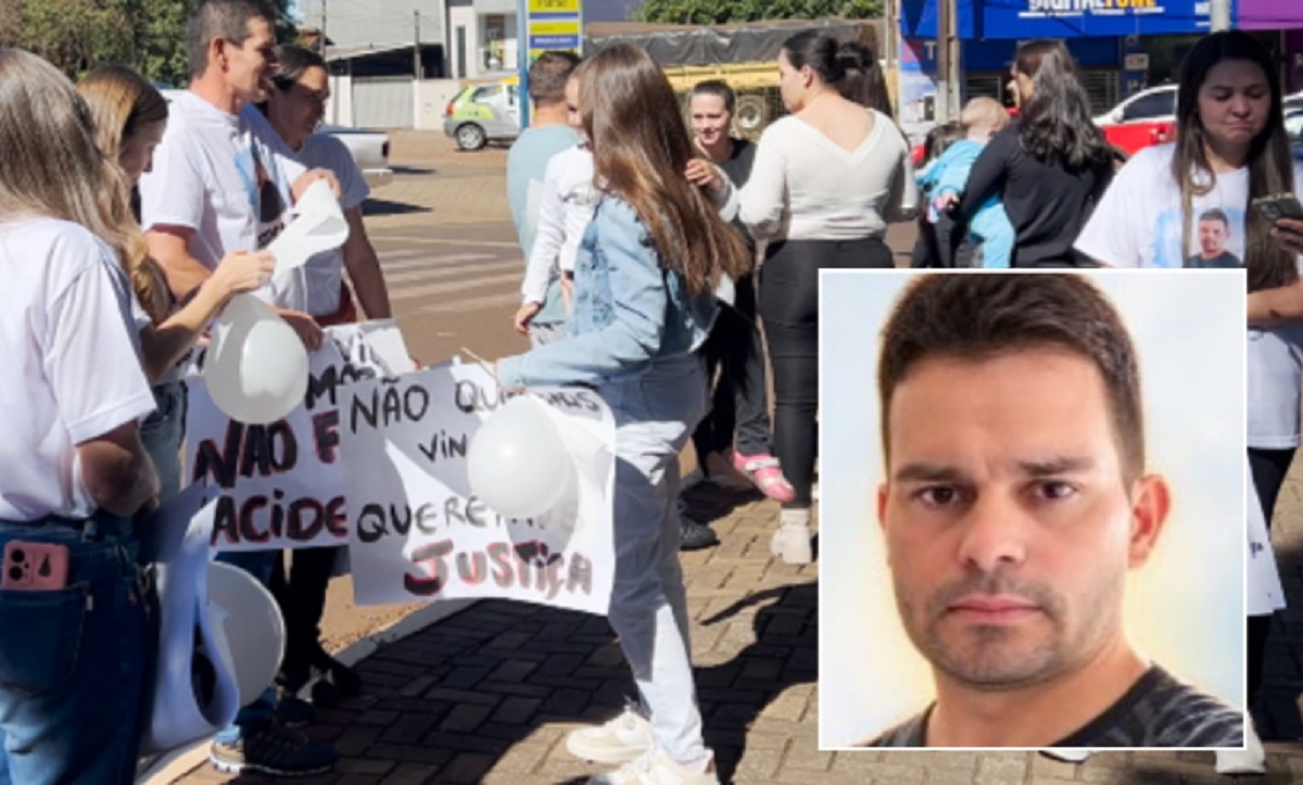 ‘Não foi acidente’, manifestam amigos e parentes contra morte de Marcos de Lima