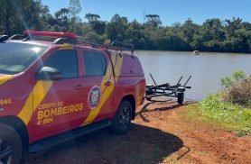 Buscas continuam neste domingo por homem desaparecido após afogamento em Cascavel