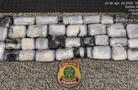 Passageira é presa com 5 kg de haxixe no Aeroporto de Cascavel