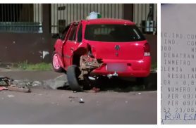 Motorista envolvido em acidente que deixou mulher ferida no Esmeralda é detido por embriaguez