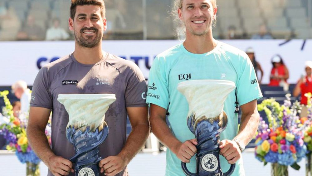 Imagem referente a Rafael Matos e Orlando Luz vencem mais um Masters 1000 em Cincinatti