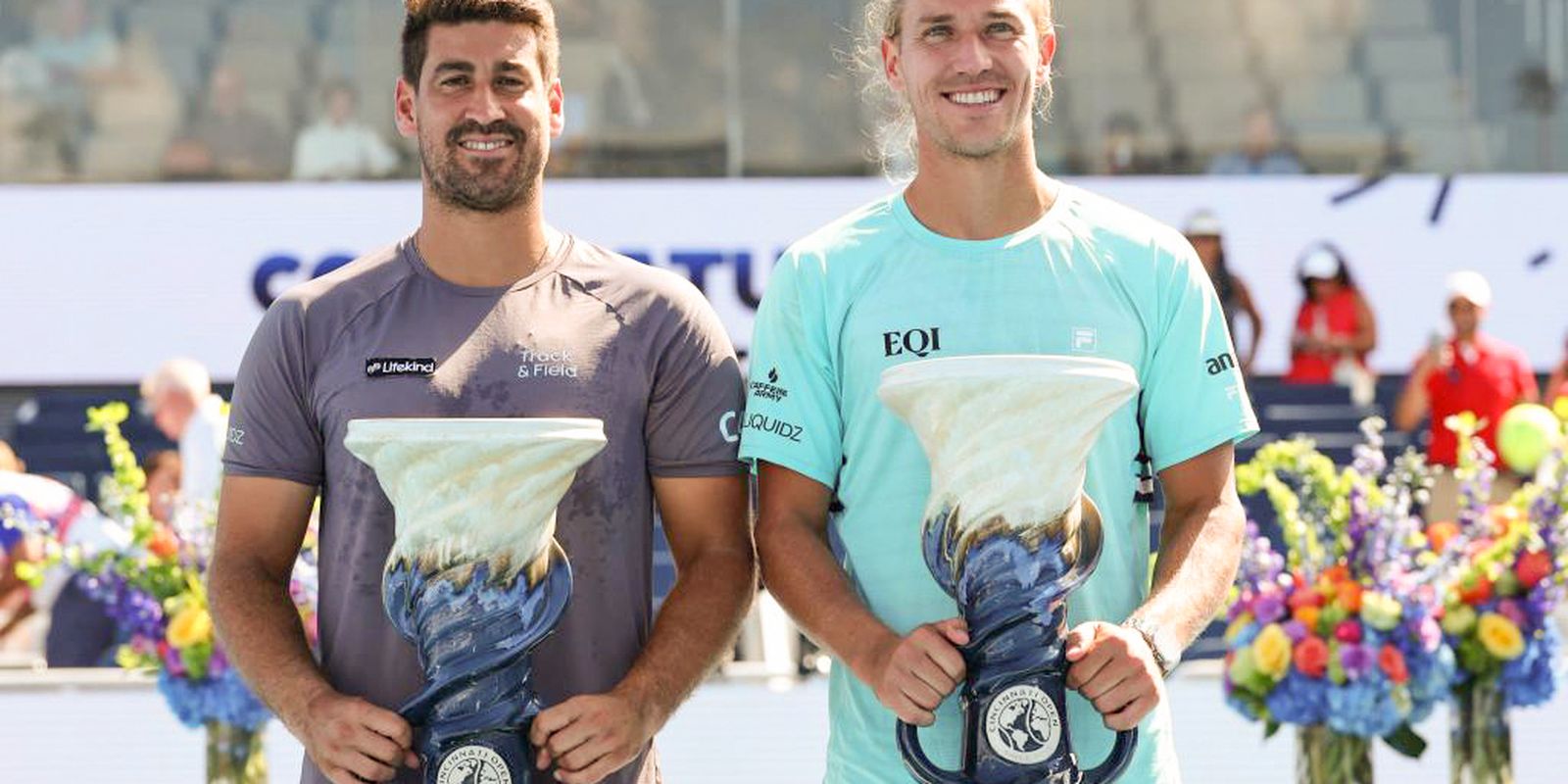 Imagem referente a Rafael Matos e Orlando Luz vencem mais um Masters 1000 em Cincinatti
