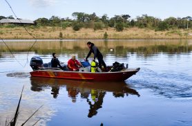 Buscas a homem que desapareceu após cair de jet ski no interior de Cascavel chegam ao terceiro dia