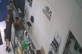 Homem furta peça de ar condicionado em empresa no São Cristóvão