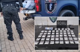 Jovem é detido com 63g de cocaína durante abordagem da Romu no Bairro Brasília