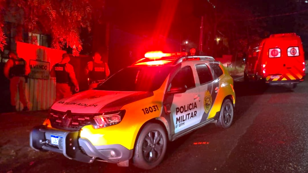 Mulher fica ferida após possível agressão entre casal no Centro de Cascavel