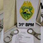 Imagem relativa a Homem com mandado de prisão em aberto é localizado e preso pela PM em Palotina