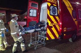 Homem de 61 anos fica ferido em acidente no Country