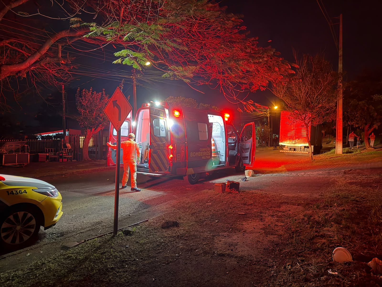 Briga entre vizinhos termina com homem ferido por golpe de facão no Periolo