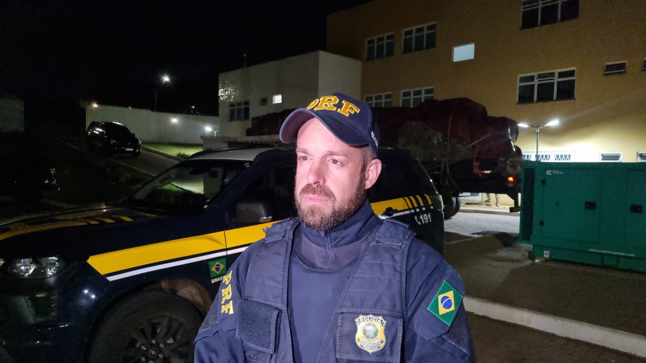 “Ele ia receber R$ 80 mil”, diz inspetor da PRF sobre motorista preso com maconha