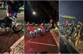 Operação de trânsito aborda 51 pessoas e recolhe quatro motocicletas em Cascavel
