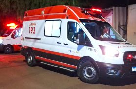 Queda de pressão e tontura mobilizam equipes do SAMU durante a madrugada no bairro Santos Dumont