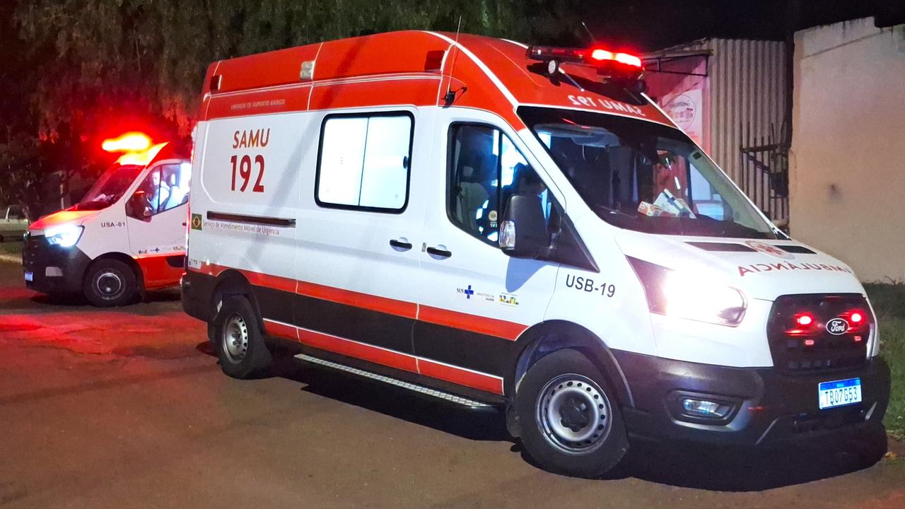 Queda de pressão e tontura mobilizam equipes do SAMU durante a madrugada no bairro Santos Dumont