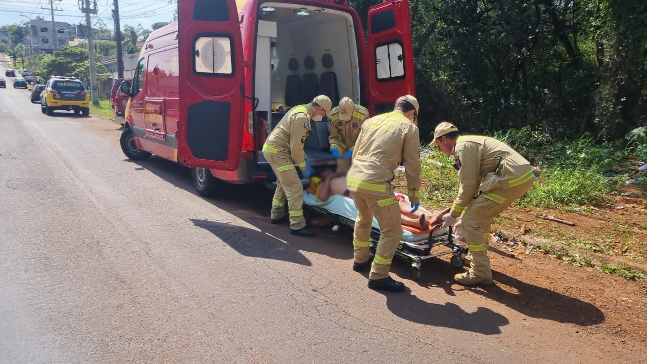 Homem é agredido em área de mata no Bairro Cancelli; equipes do Siate e PM são acionadas