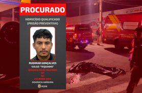 Polícia Civil divulga rosto de investigado pelo homicídio de Everton Rodrigues dos Santos