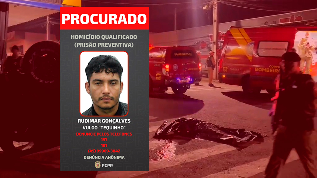 Imagem referente a Polícia Civil divulga rosto de investigado pelo homicídio de Everton Rodrigues dos Santos