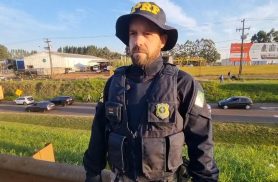 PRF detalha acidente que deixou idoso em estado grave na BR-277, em Cascavel