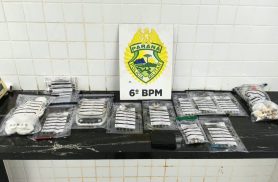 K9 Bersa encontra crack e cocaína e três acabam presos no Esmeralda