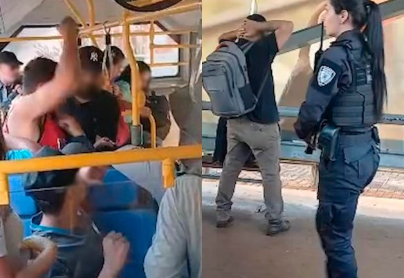 "Mão na cabeça": Briga em ônibus termina com ação da GM em Cascavel