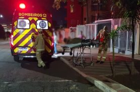 Homem é socorrido pelo Siate na Rua Machado de Assis Homem é socorrido pelo Siate na Rua Machado de Assis