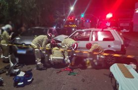 Motociclista fica gravemente ferido após acidente violento no Floresta