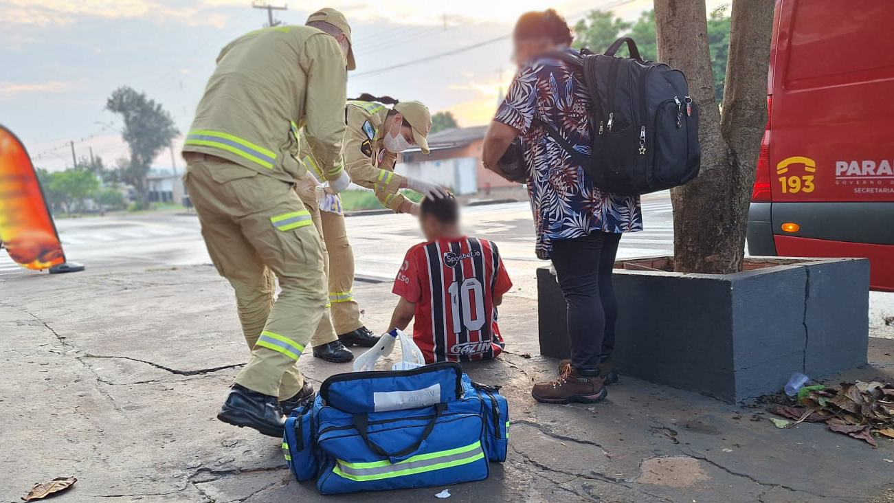 São-paulino é vítima de agressão na manhã deste domingo em Cascavel