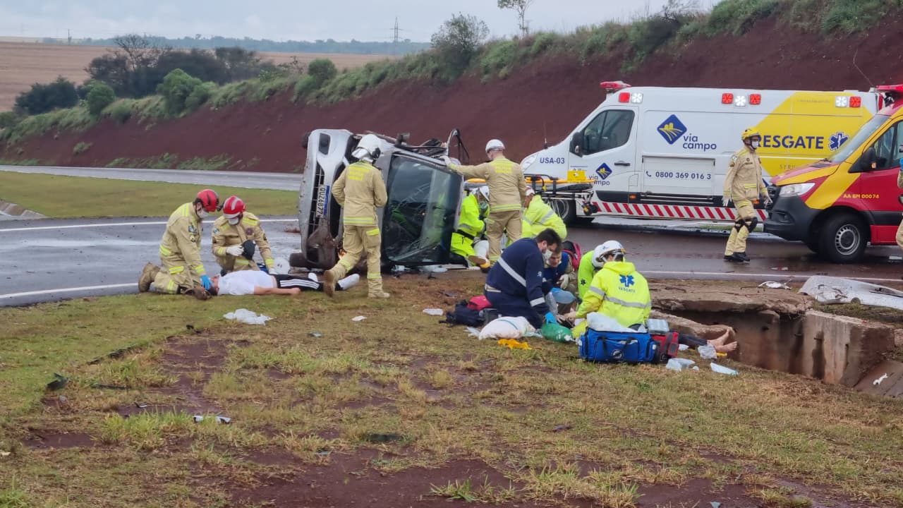 Duas mulheres morrem em grave acidente na BR-163, em Cascavel