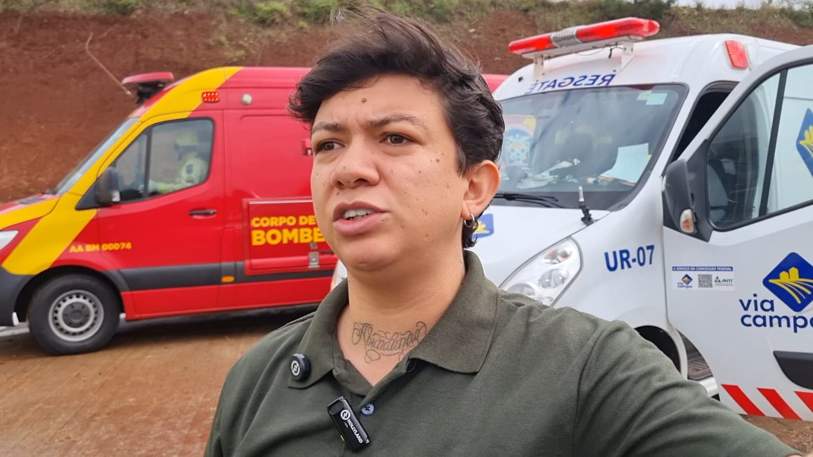 “A gente tem que ajudar o próximo”: Mulher presencia desespero e ajuda vítimas de grave acidente na BR-163