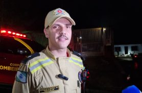 “Foi uma explosão bastante violenta”, afirma tenente sobre incêndio que deixou dois homens gravemente feridos em Cascavel
