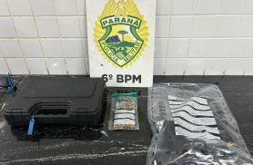 ROTAM apreende pistola com numeração raspada e prende homem de 28 anos em Capitão Leônidas Marques