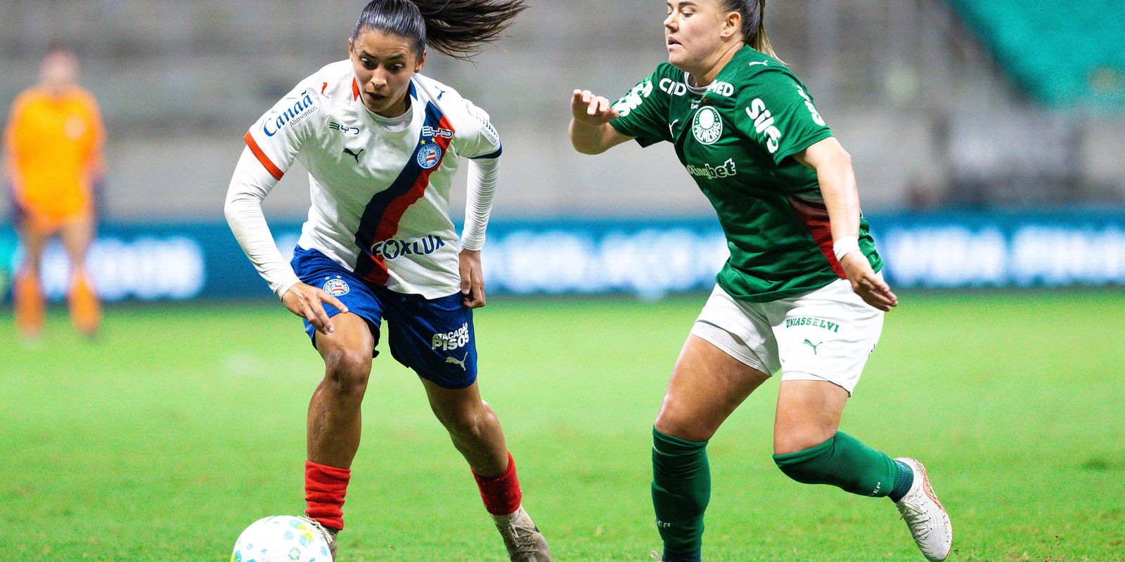 Imagem referente a Brasileirão Feminino: Bahia e Palmeiras ficam no 1 a 1 pelas quartas