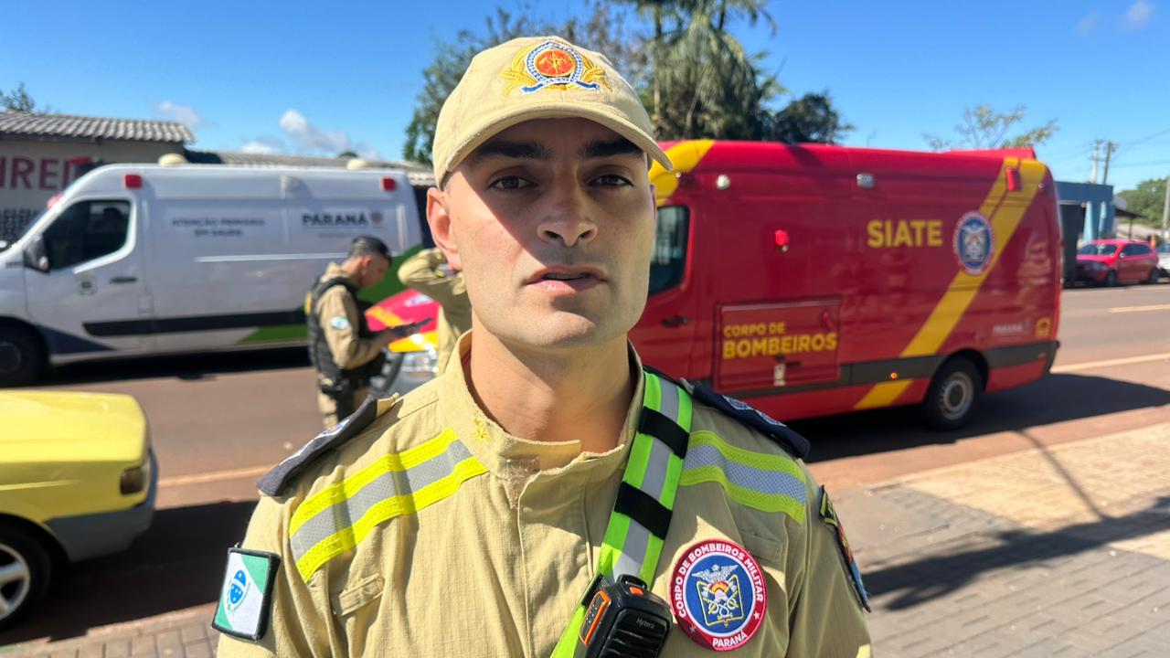 Dois disparos no tórax: Bombeiros realizam atendimento avançado a vítima em Cascavel