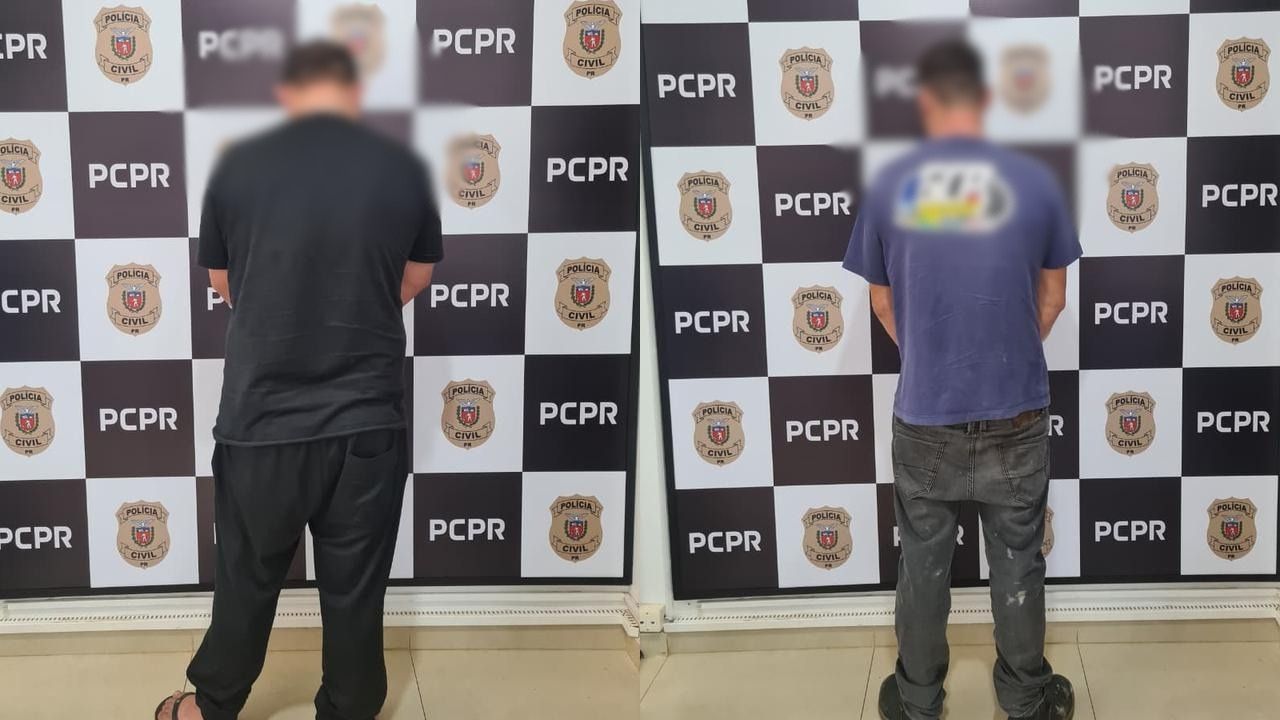 Imagem referente a Delegacia de Furtos e Roubos de Veículos prende dupla suspeita de furtar camionetes em Cascavel