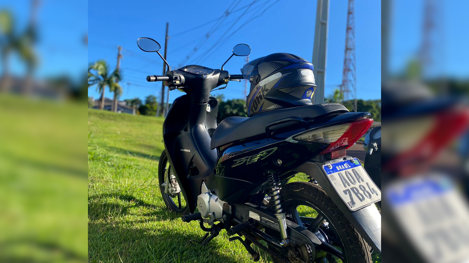 Imagem referente a Honda Biz é furtada do estacionamento do Uopeccan no Santa Cruz, em Cascavel