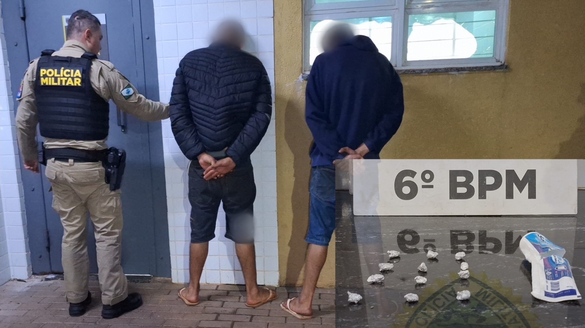PM cumpre mandado por furto, encontra drogas escondidas em pasta de dente e identifica “gato” de energia em Cascavel