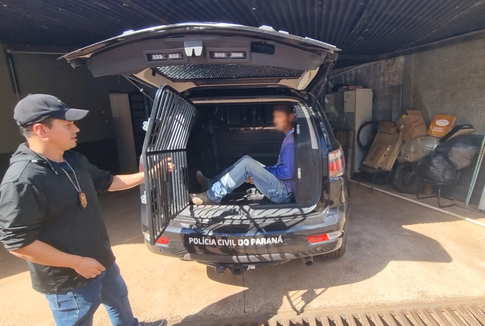 DH cumpre mandado de prisão preventiva contra suspeito de matar Marcio Lenhart
