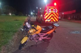Motorista embriagado bate contra moto após entrar na contramão em Cascavel