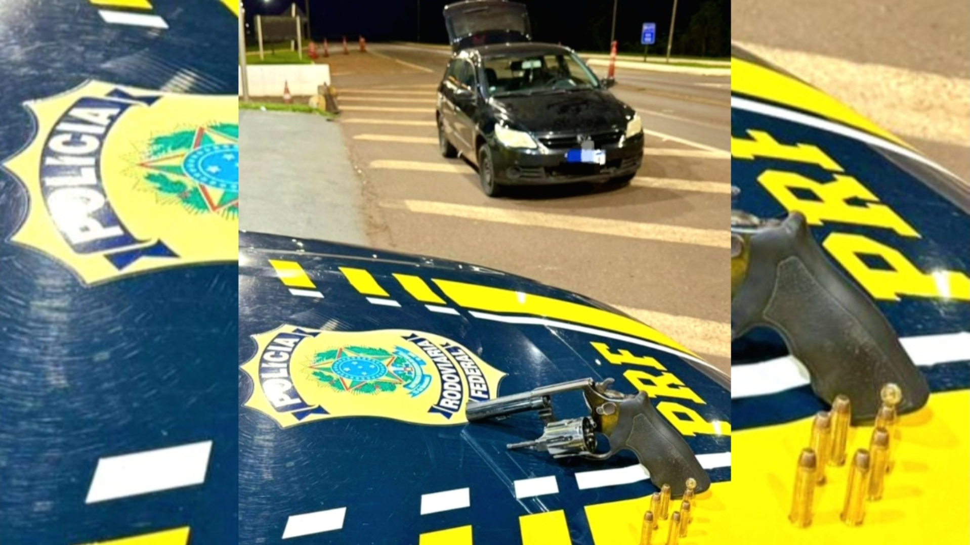 Nervosismo de adolescente durante abordagem leva PRF a encontrar revólver na BR-277 Imagem referente a Nervosismo de adolescente durante abordagem leva PRF a encontrar revólver na BR-277