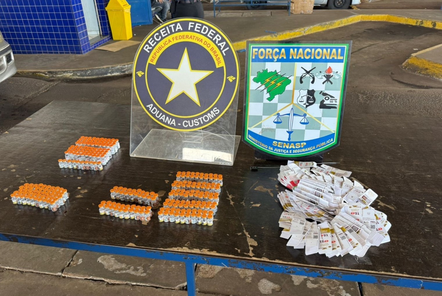 Apreensão de medicamentos para emagrecer dispara mais de 2 mil% na fronteira