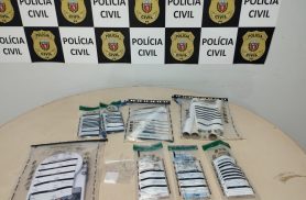 PCPR prende dois homens por tráfico de drogas e corrupção de menores em São Carlos do Ivaí
